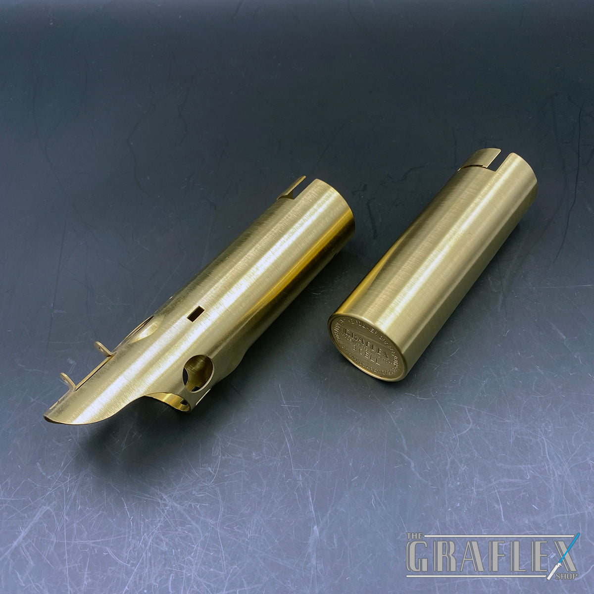 Graflex 3 Cell - Raw Brass Set Blem