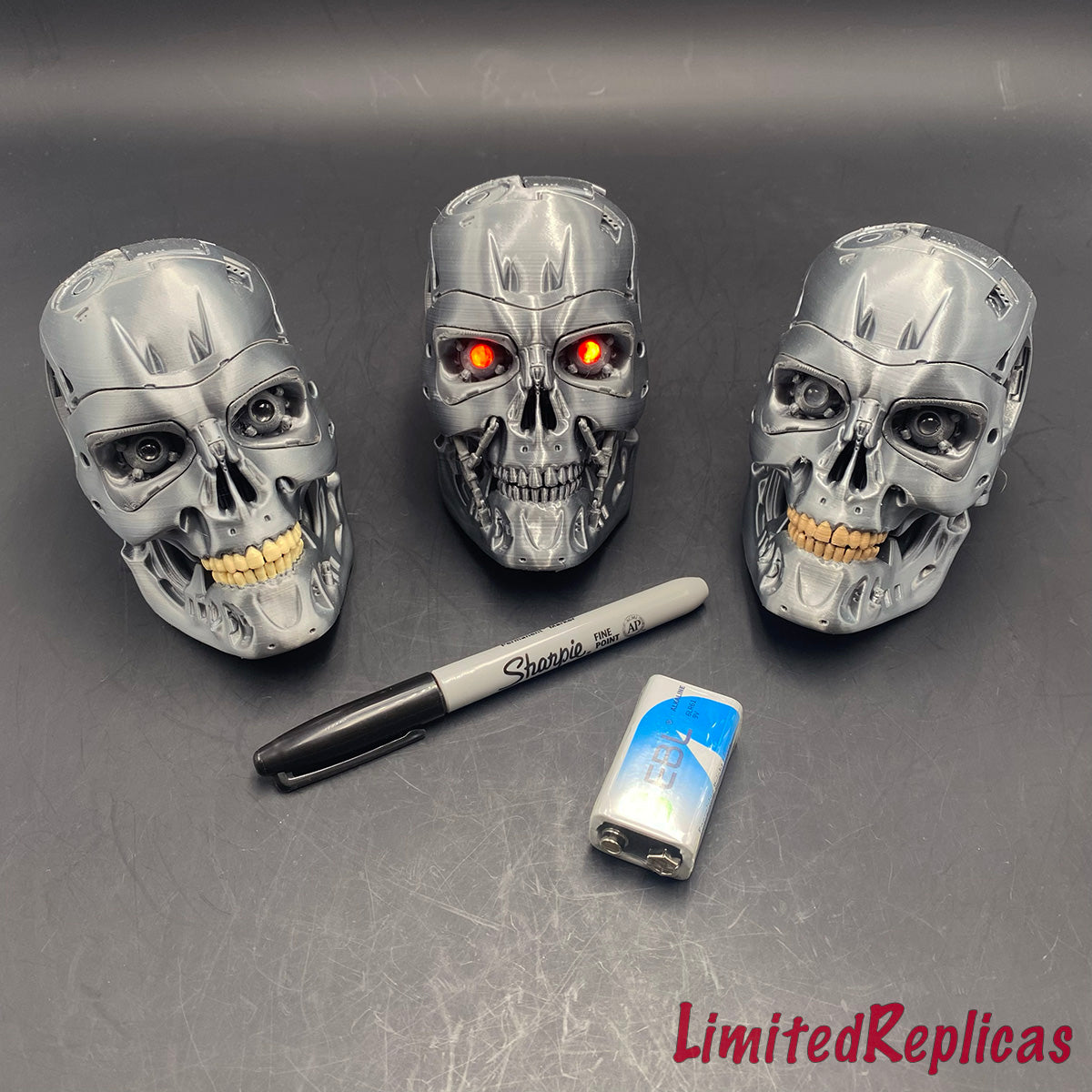 Terminator T-800 Polymer Sculpture - Half Size