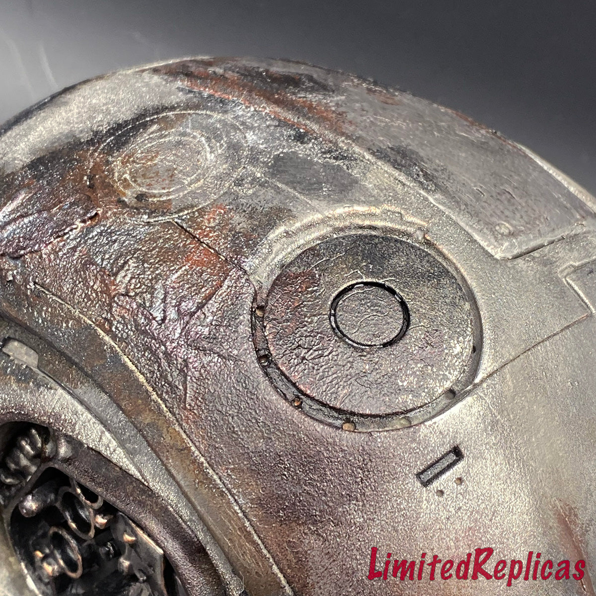 Terminator T-800 Metal Skull Sculpture