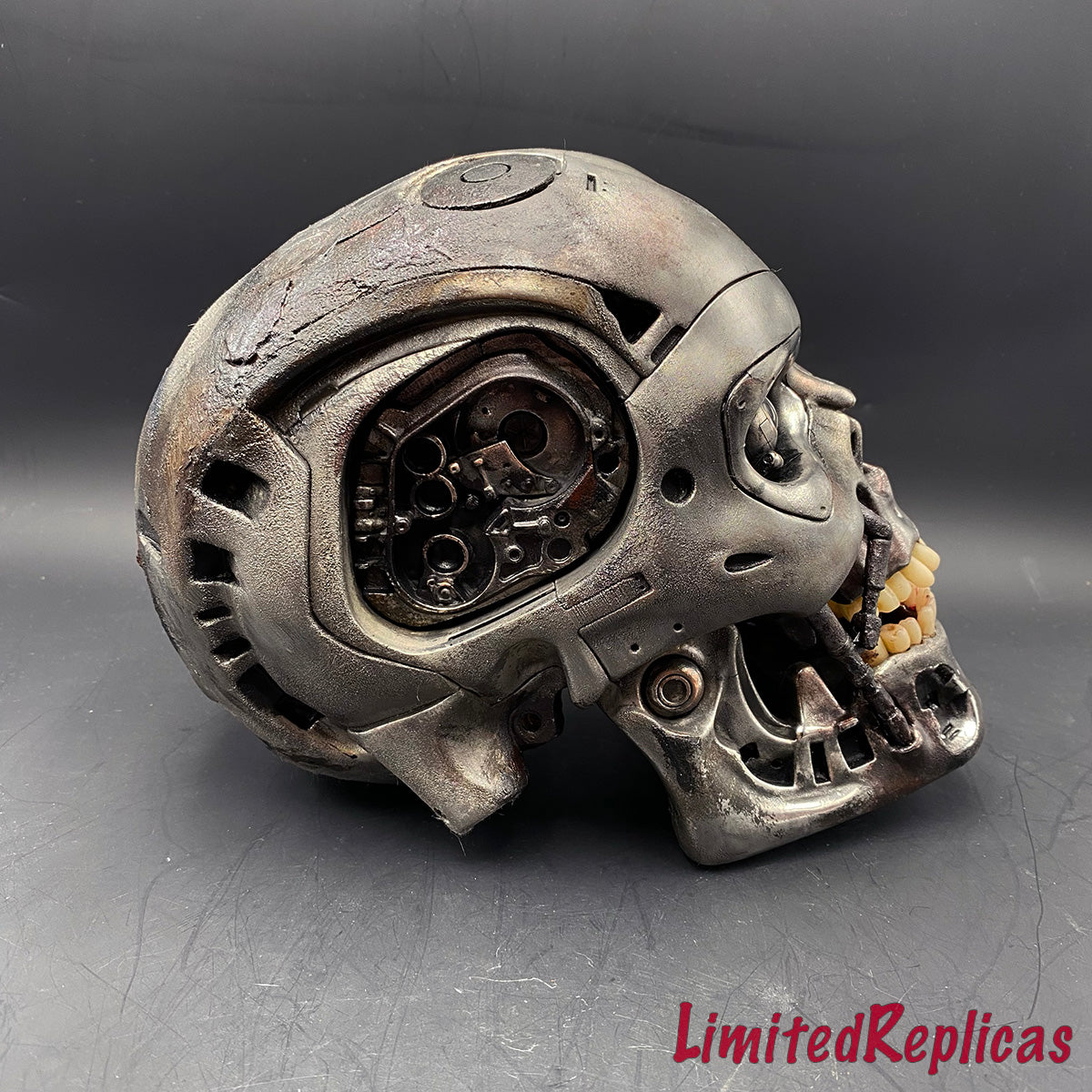 Terminator T-800 Metal Skull Sculpture – The Graflex Shop