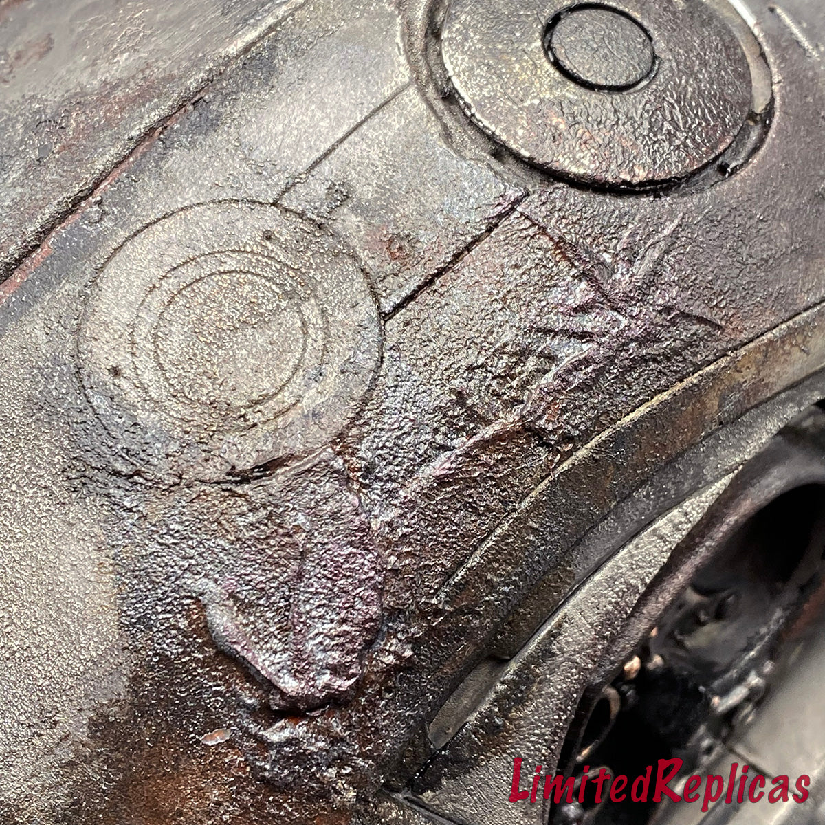 Terminator T-800 Metal Skull Sculpture