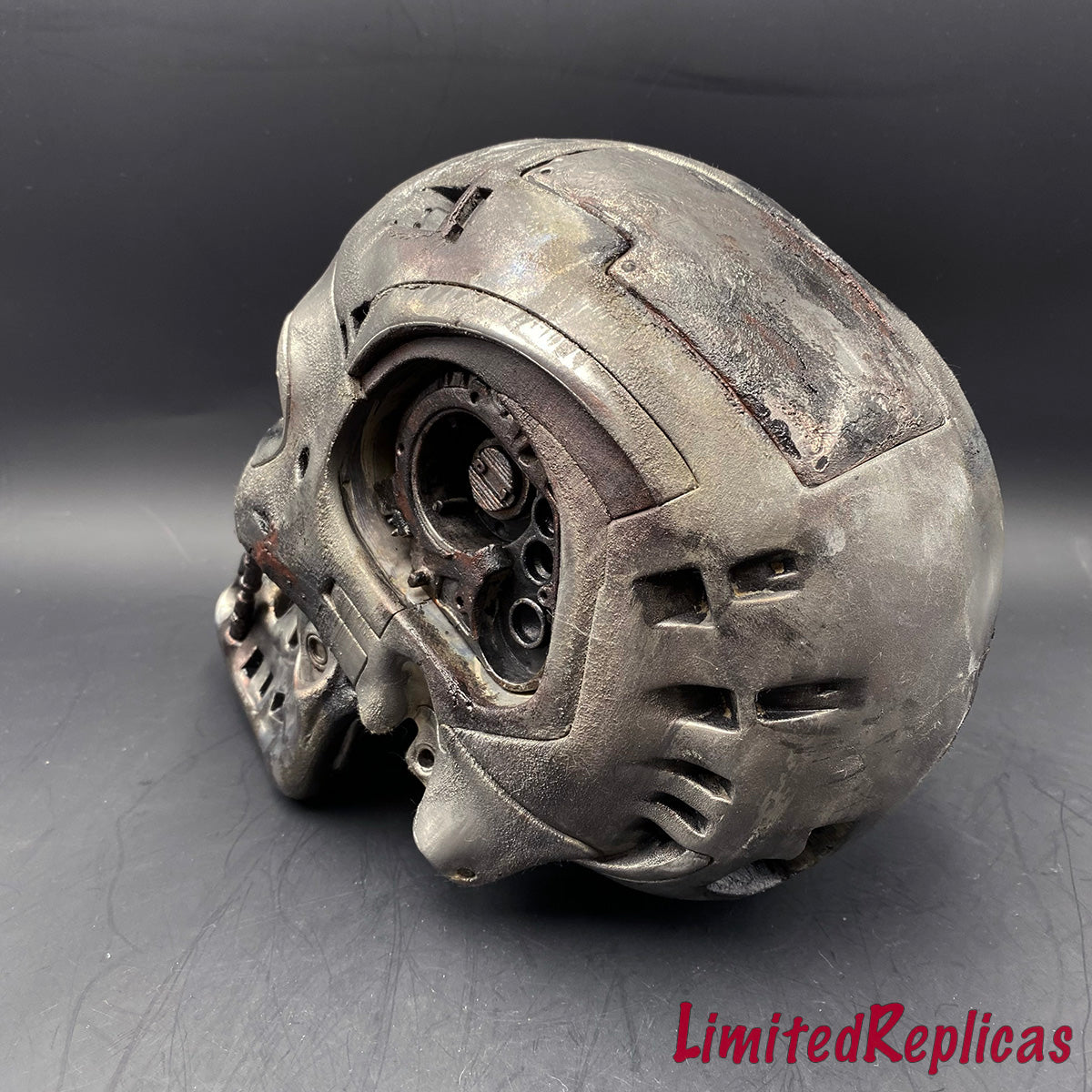 Terminator T-800 Metal Skull Sculpture