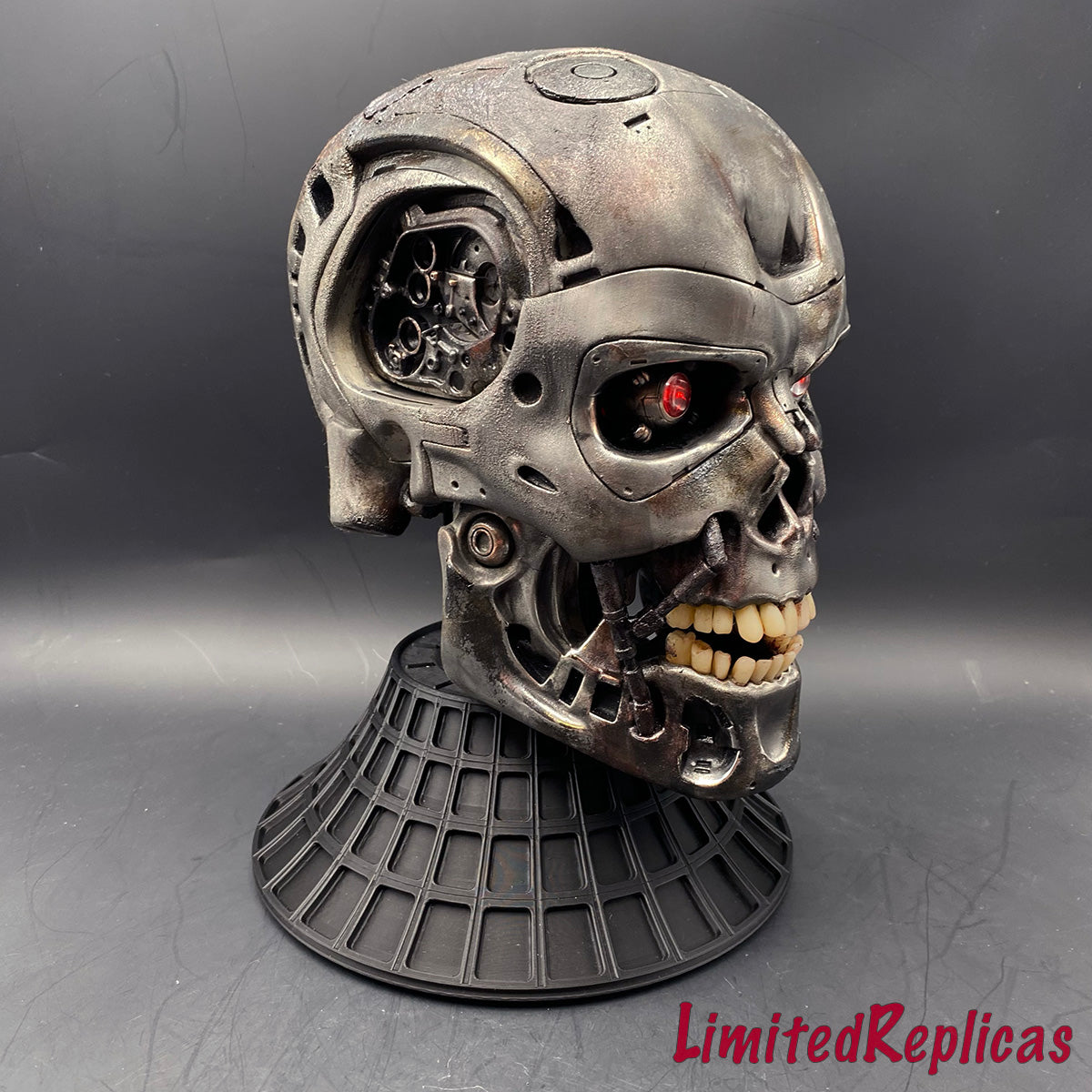 Terminator T-800 Metal Skull Sculpture