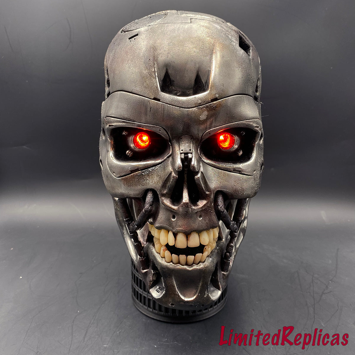 Terminator T-800 Metal Skull Sculpture
